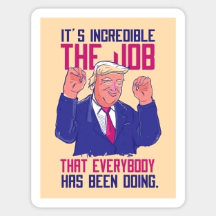 Funny Donald Trump | Presiden Donald Trump Sticker